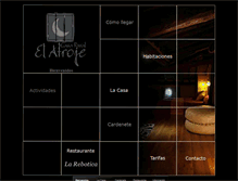Tablet Screenshot of casaruralelatroje.com